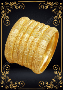 Bridal Forming Collections Six Set Bangles TW Gram Gold Jewellery