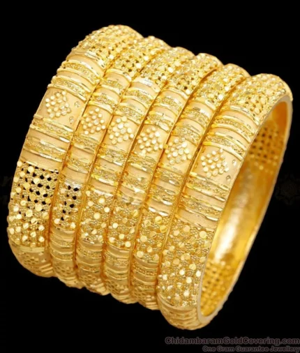 Bridal Forming Collections Six Set Bangles TW Gram Gold Jewellery