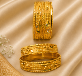 Bangle Pair – gold plated jewellery by Tanishka Jewels