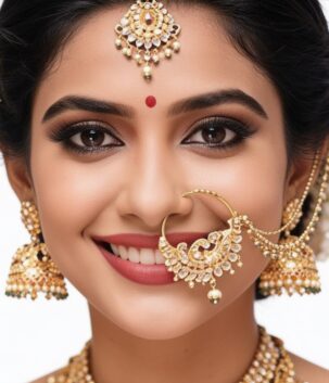 Maangtika – gold plated jewellery by Tanishka Jewels