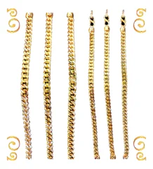 Shiny S Type Chain – gold plated jewellery by Tanishka Jewels