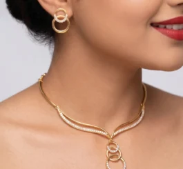 Premium AD Necklace- Circular Pendant