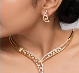 Premium AD Stone Luxury Necklace