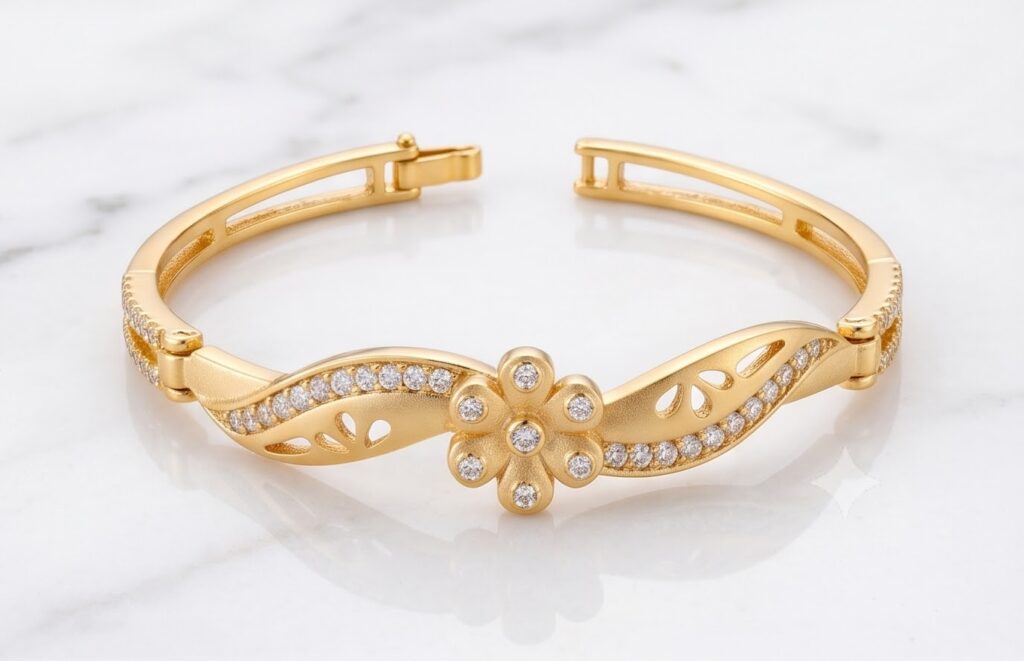 Men Bracelet Designer Look – gold plated jewellery by Tanishka Jewels